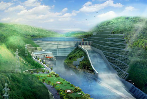 商都老挝南塔河1号水电站项目